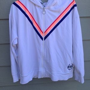 Pink Retro Neon zip up
